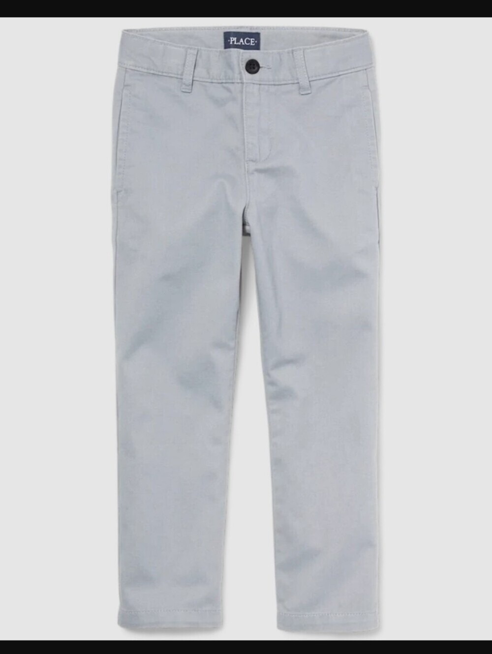 The Children's Place Boys Uniform Stretch Straight Chino Pants, Boys Size 12